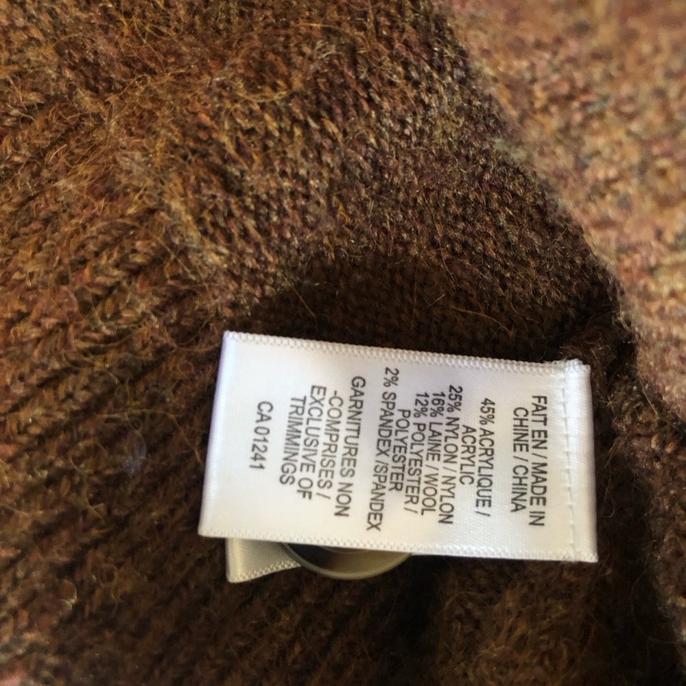 Twik Par Simons Warm Brown Knit Cardigan - Picture 3 of 9
